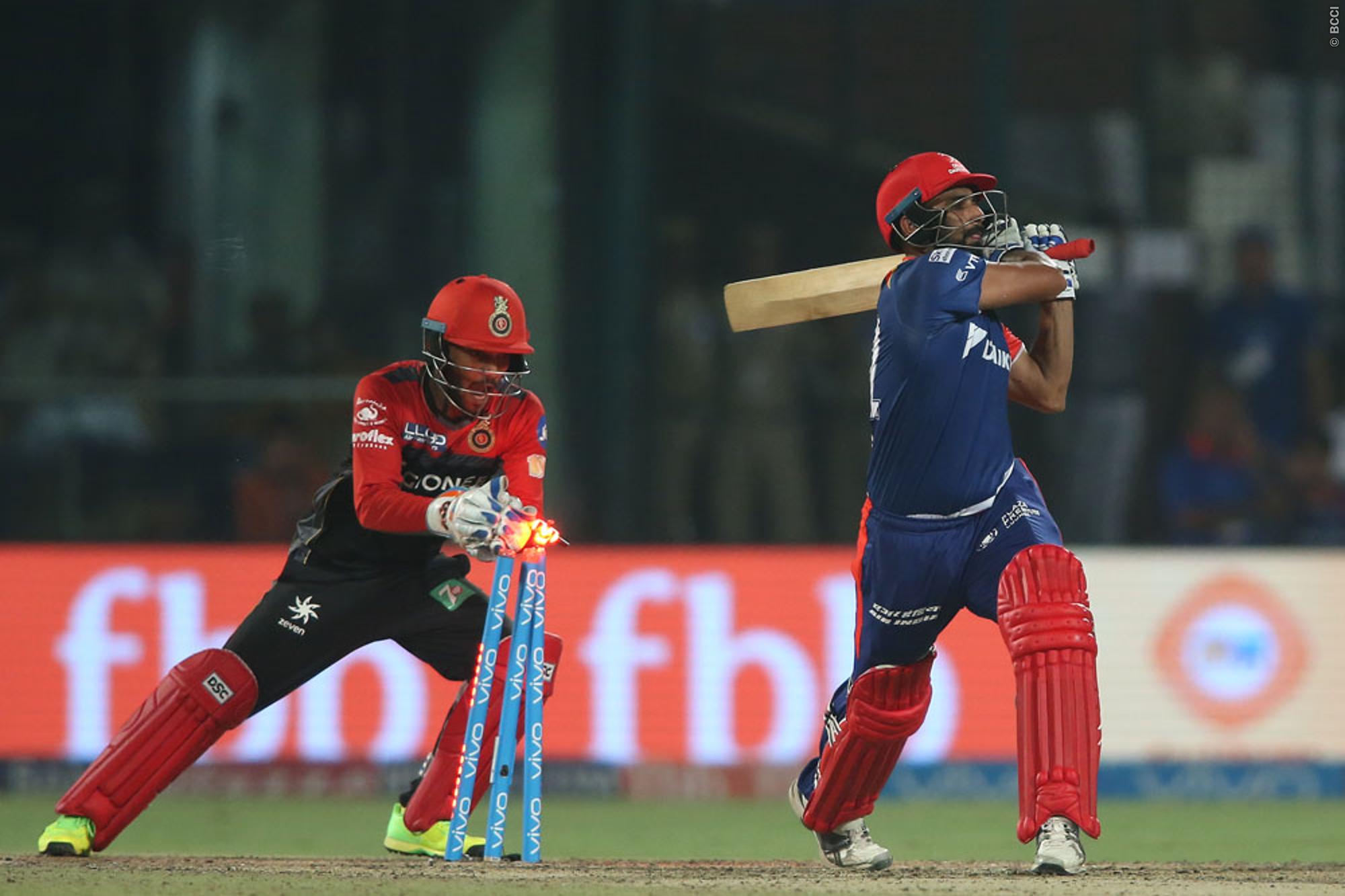 WATCH: Mohammed Shami laughs off RCB appeal only to be given out by third umpire