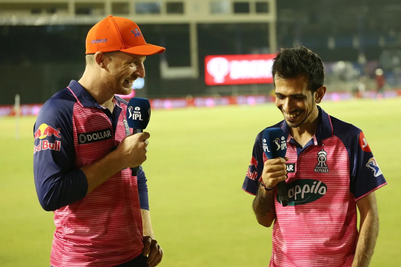 Yuzvendra Chahal was adjudged the player of the match against KKR.