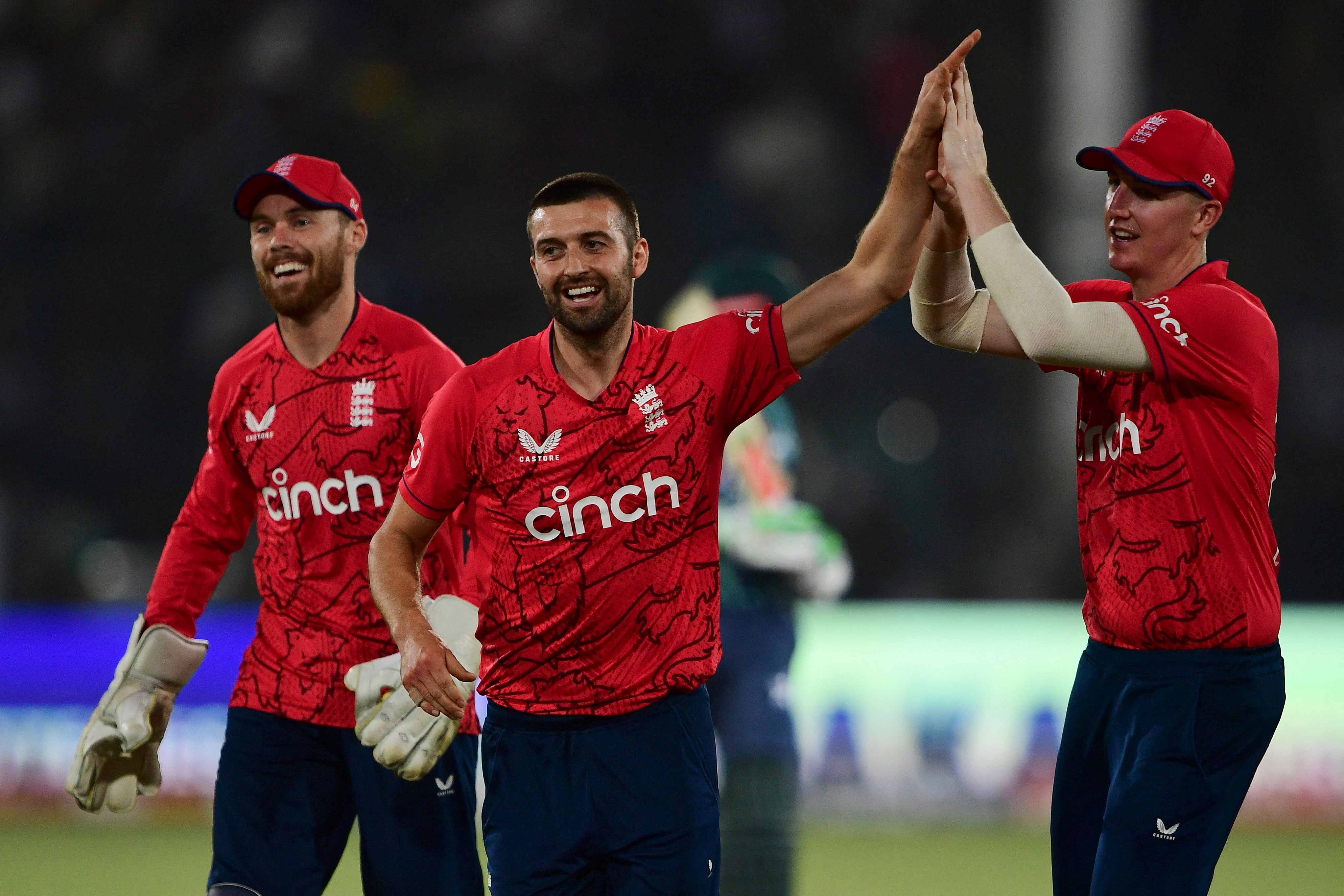 Mark Wood picked three wickets in the game against Pakistan