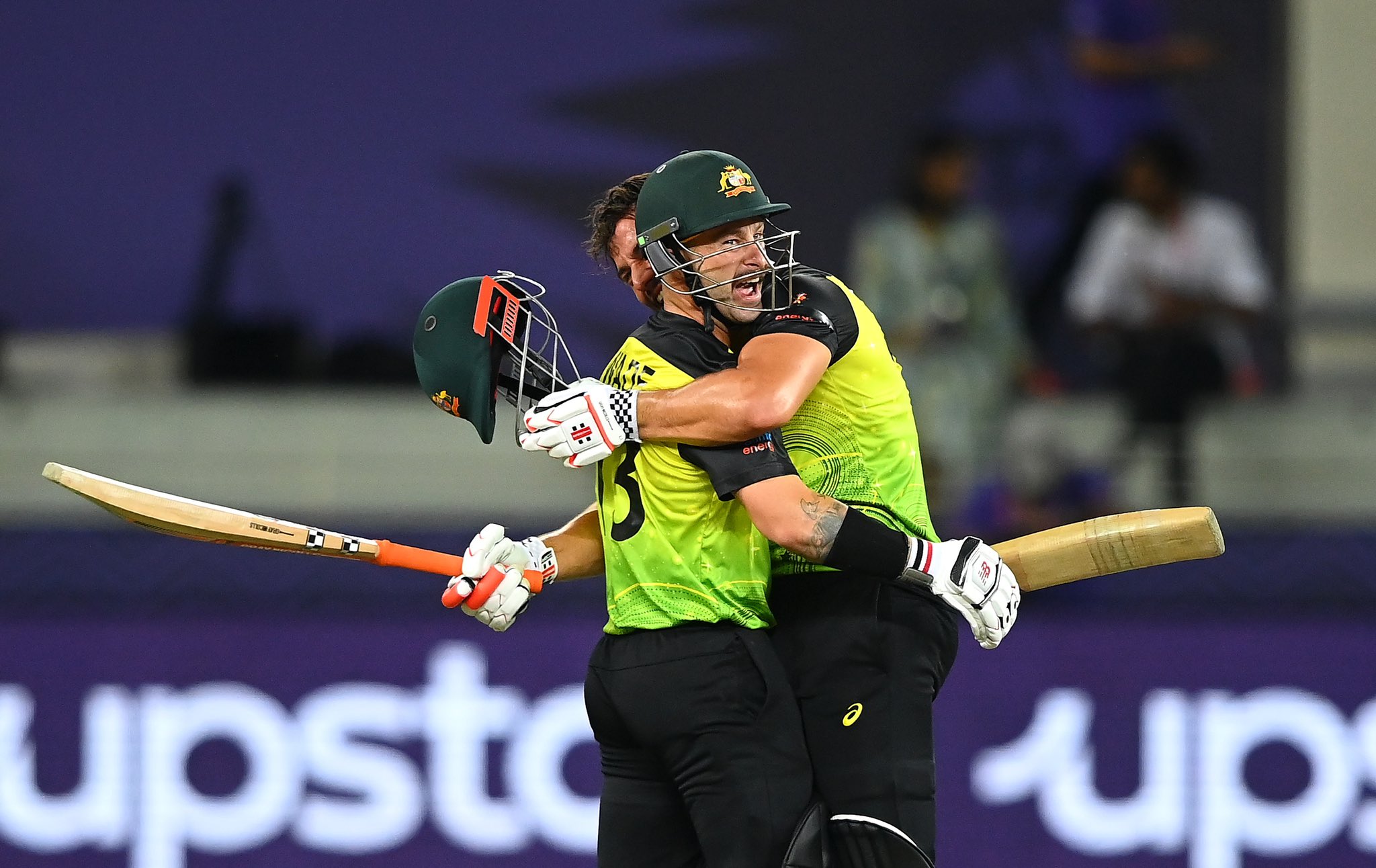 Australia defeated Pakistan by five wickets on Thursday in Dubai