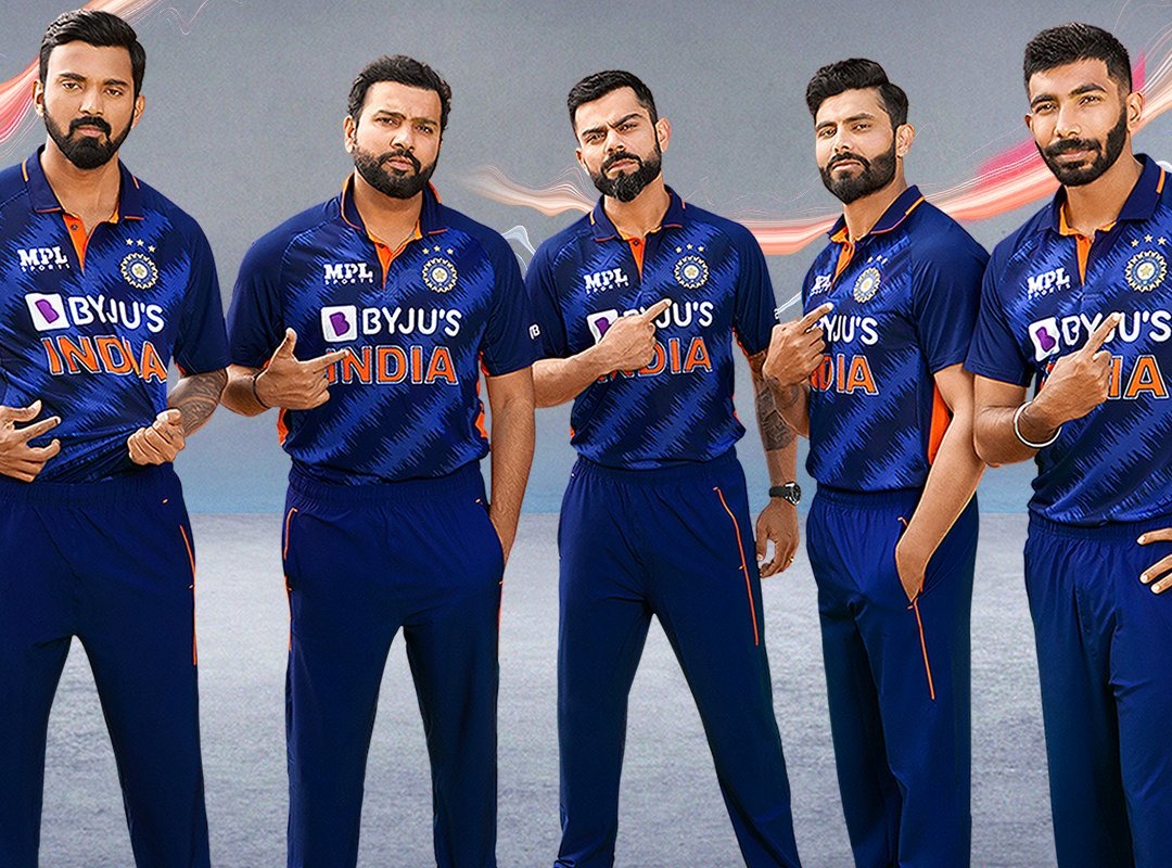 BCCI unveiled new Team India jersey on Wednesday