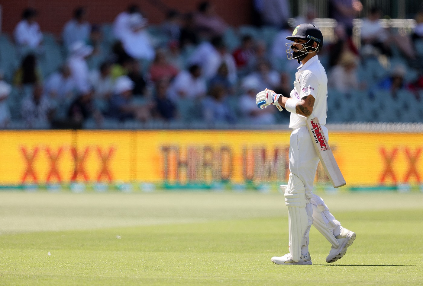 Virat Kohli got out after getting off to a good start yet again 