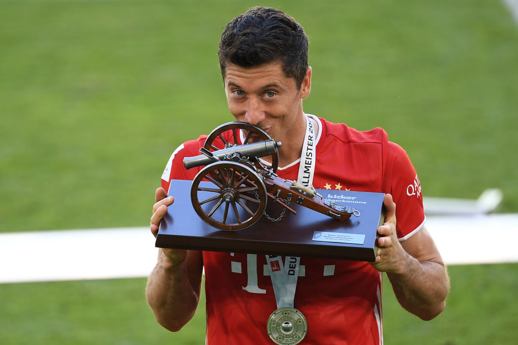 Lewandowski comments on the Golden Ball