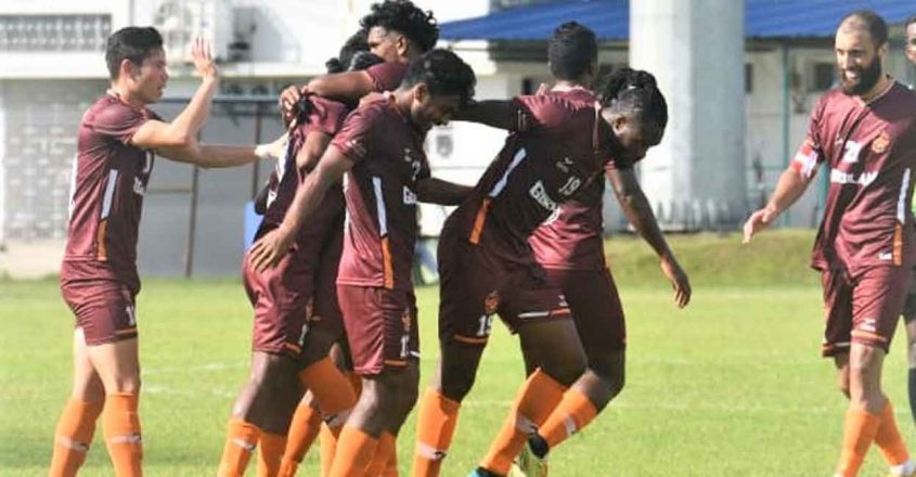 A file image of Gokulam Kerala FC.