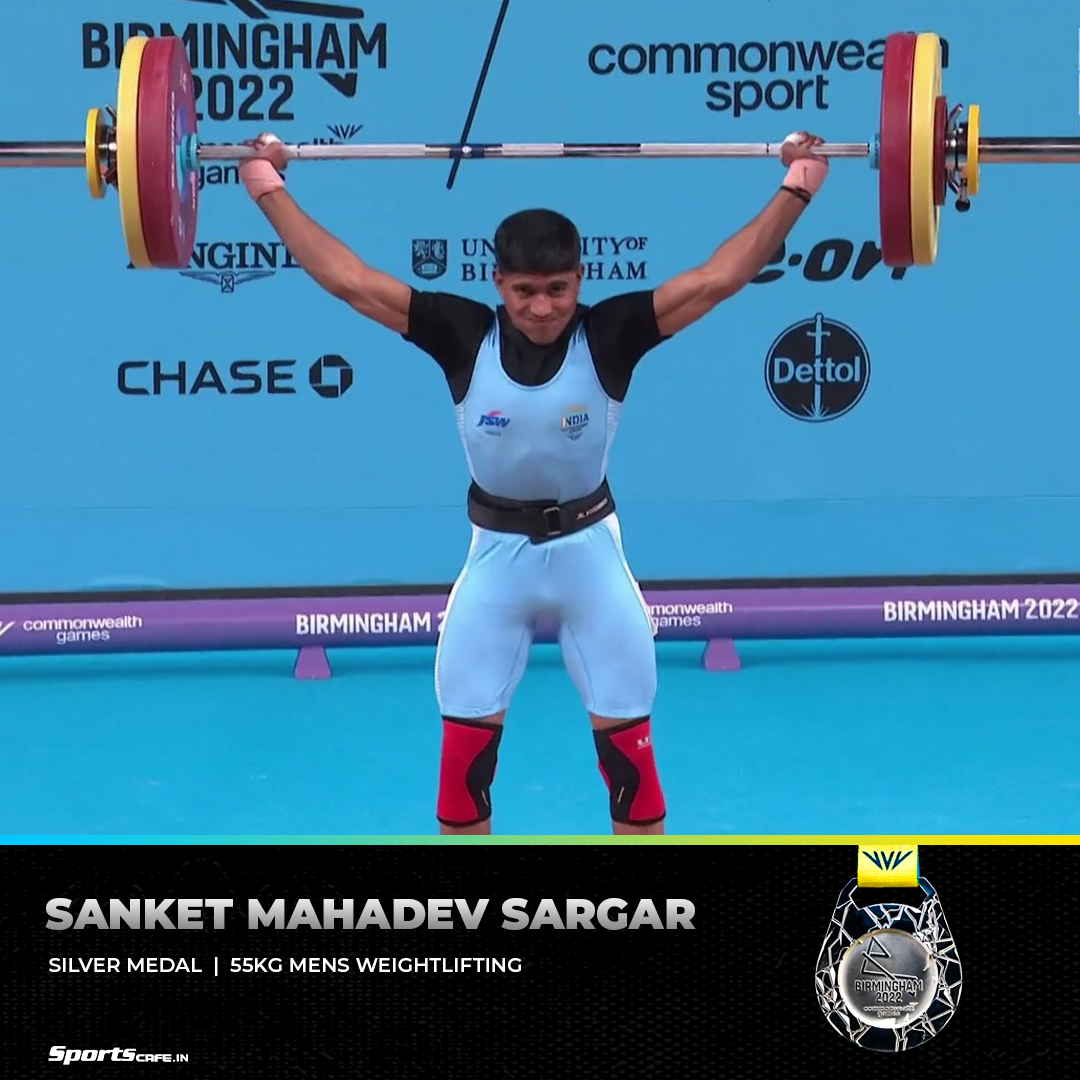  Sanket Sargar to stay back in UK for UCL tear treatment after Commonwealth Games 2022