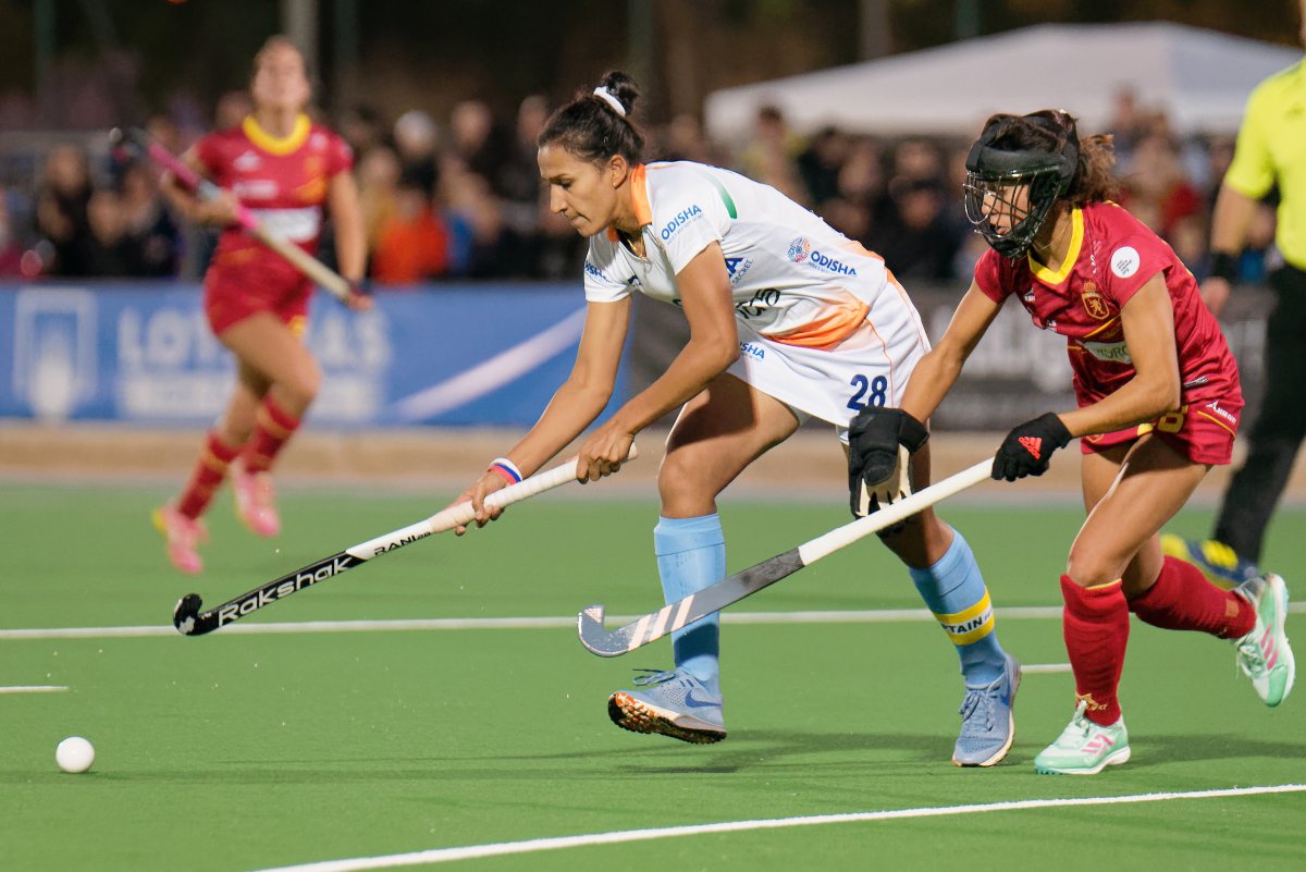 Rani Rampal is the skipper of the Indian women's hockey team