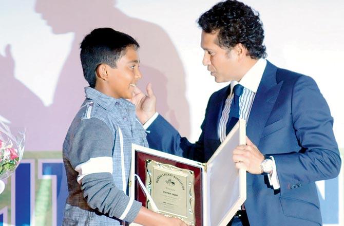 Sachin Tendulkar has always been a guide to Prithvi Shaw