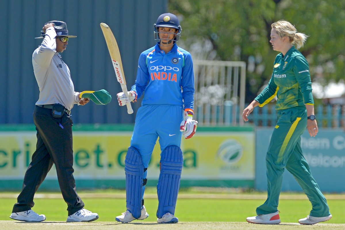 IND W vs SA W | Smriti Mandhana to miss ODI series due to injury