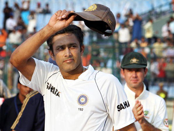 Anil Kumble during his playing days