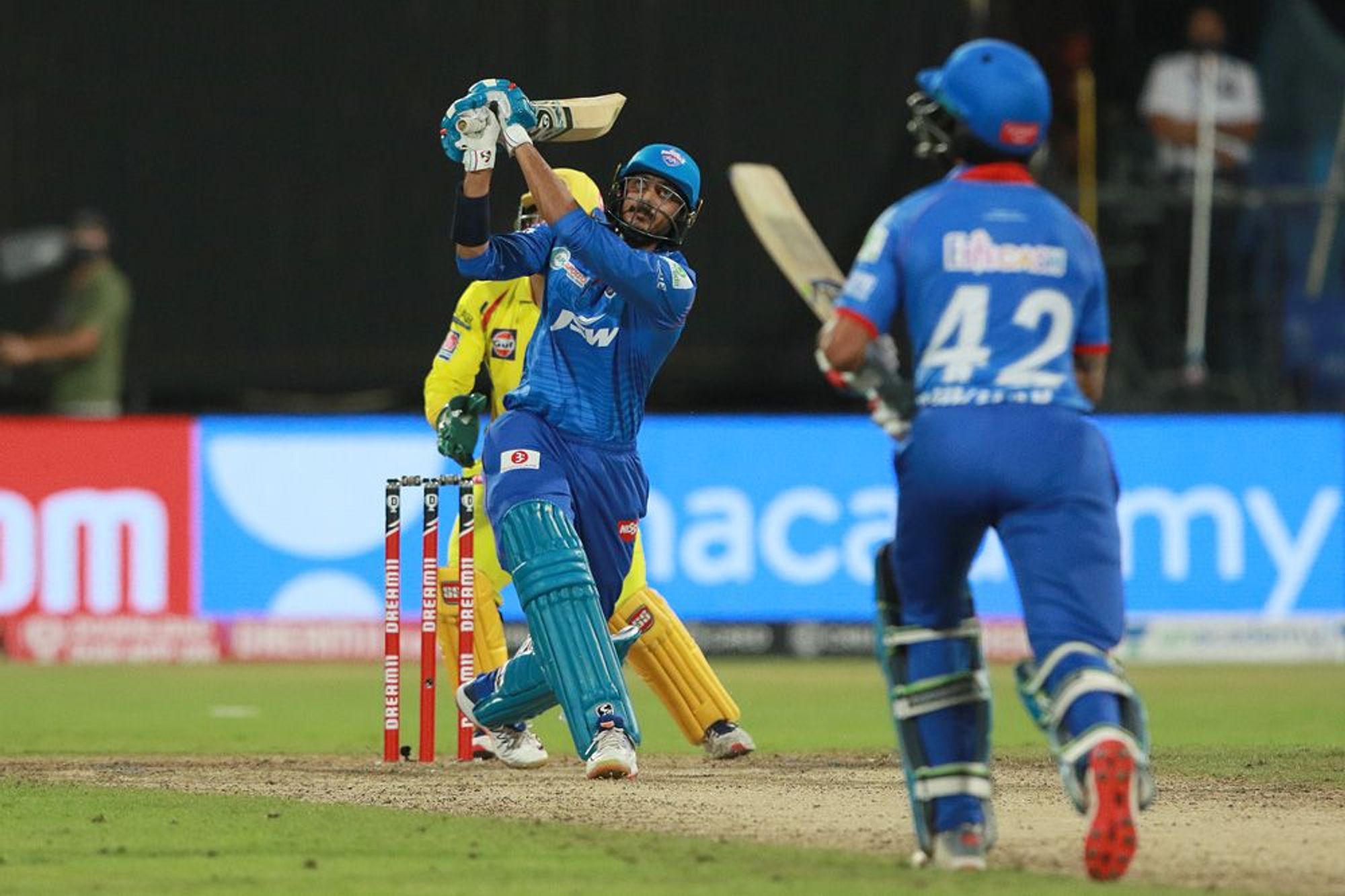 Patel made 21 off 5
