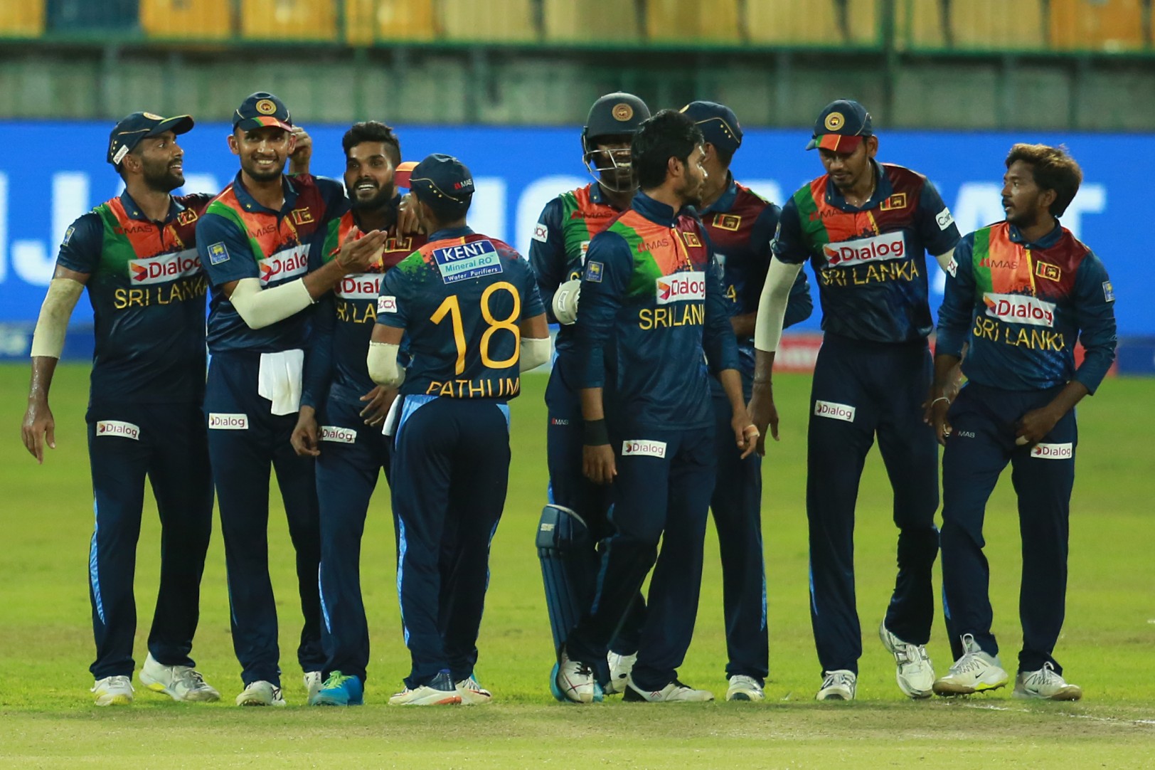 SL registered their first T20I series win since 2019