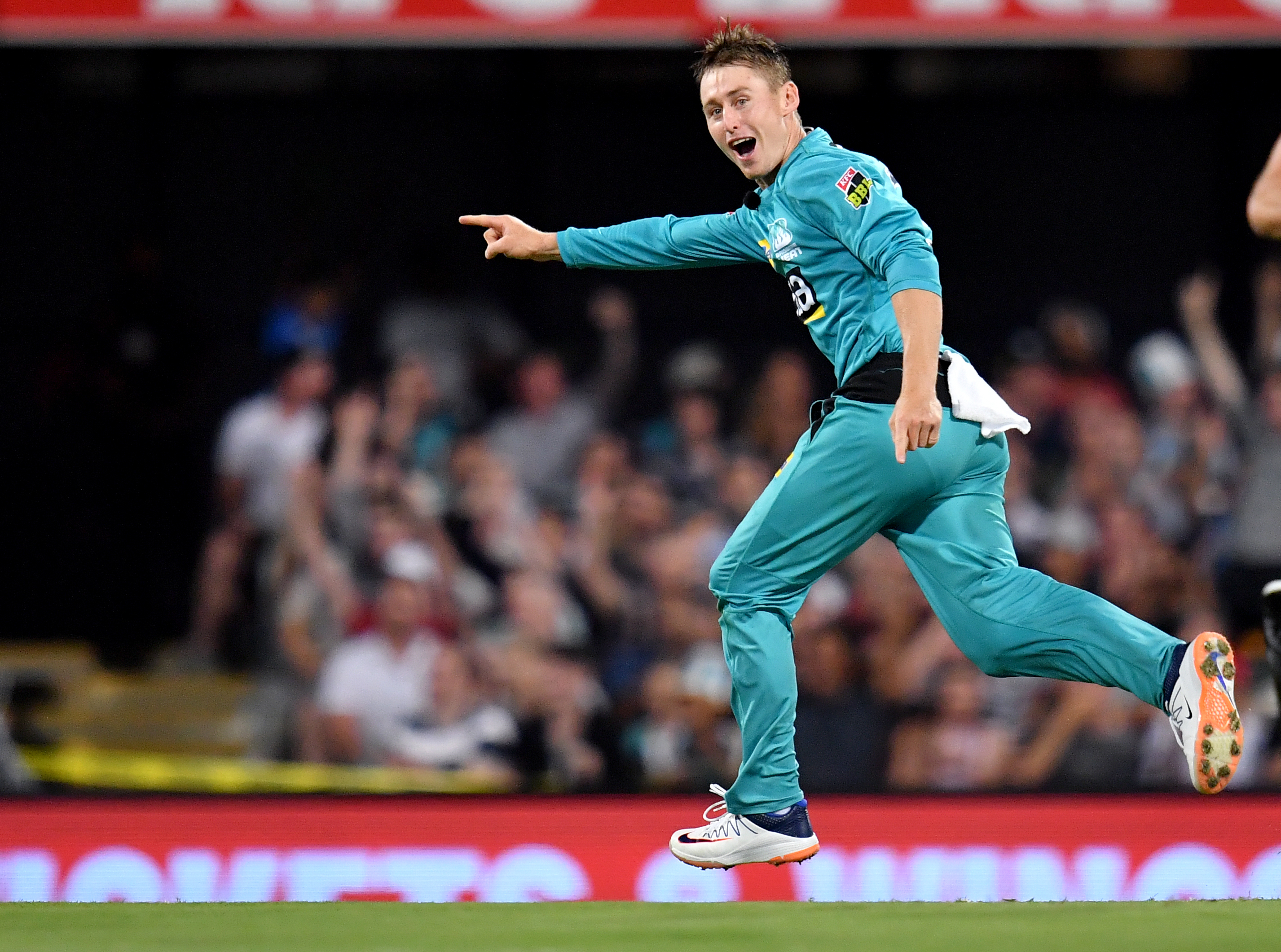 Labuschagne has picked up 10 wickets in the BBL