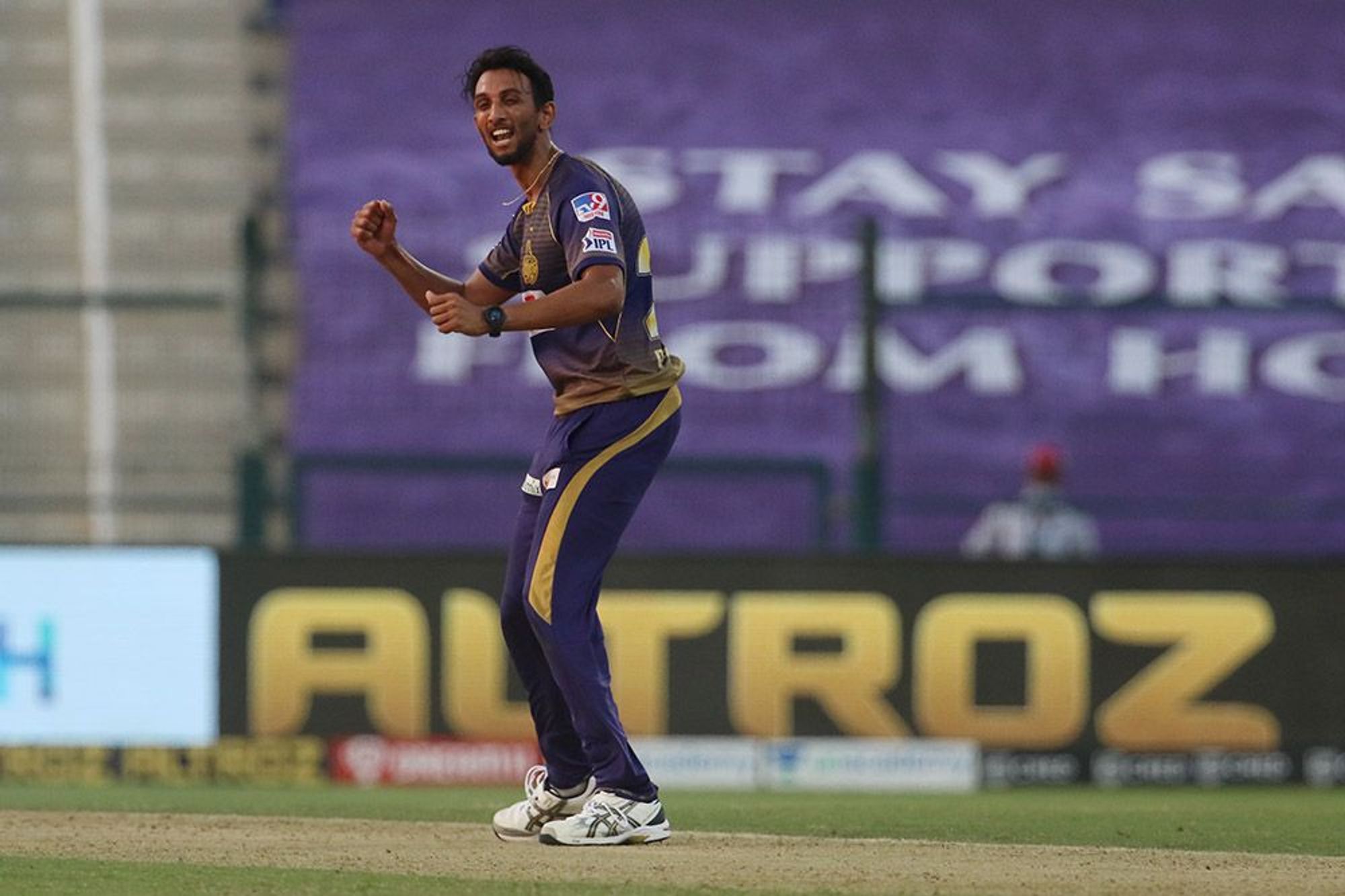 Prasidh starred with the ball for KKR versus KXIP