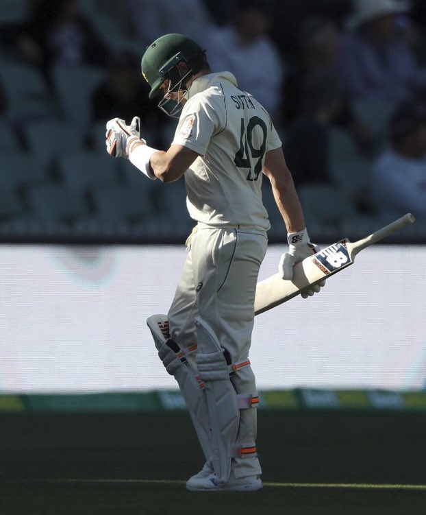 Steve Smith got dismissed for a binary score for the second time in three innings