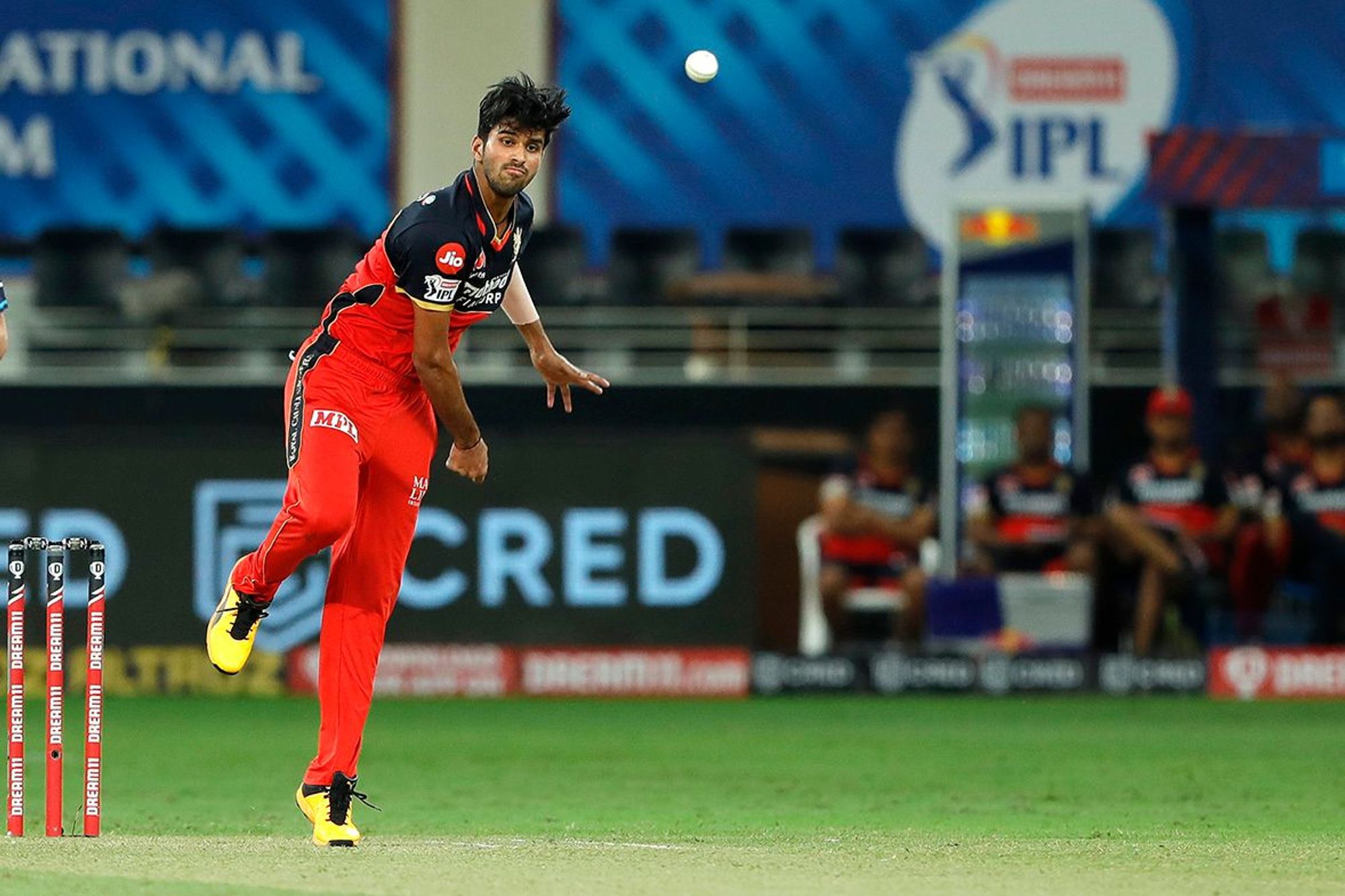 Washington Sundar picked up two wickets against CSK