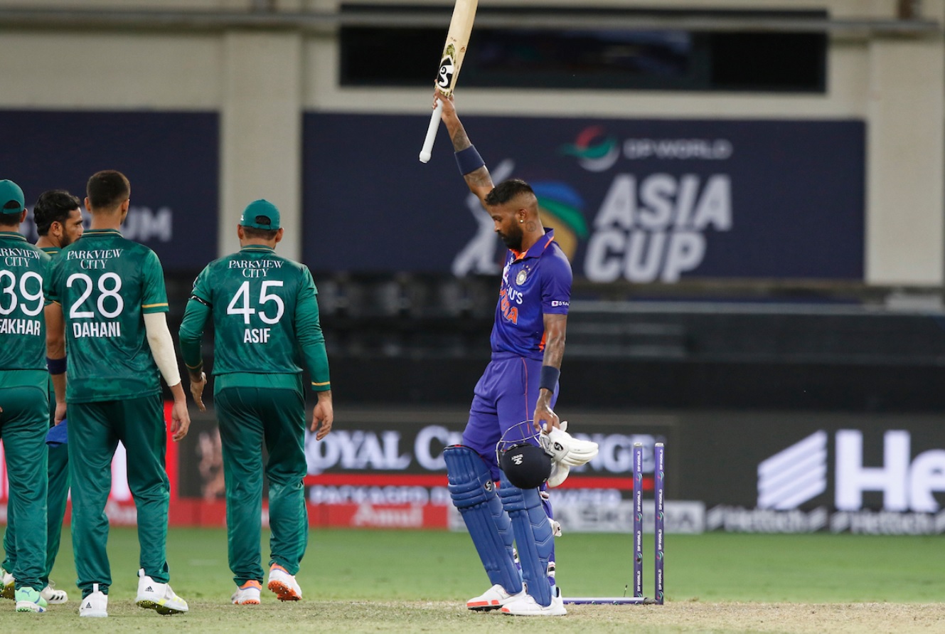 Hardik Pandya played a match-winning knock against Pakistan 