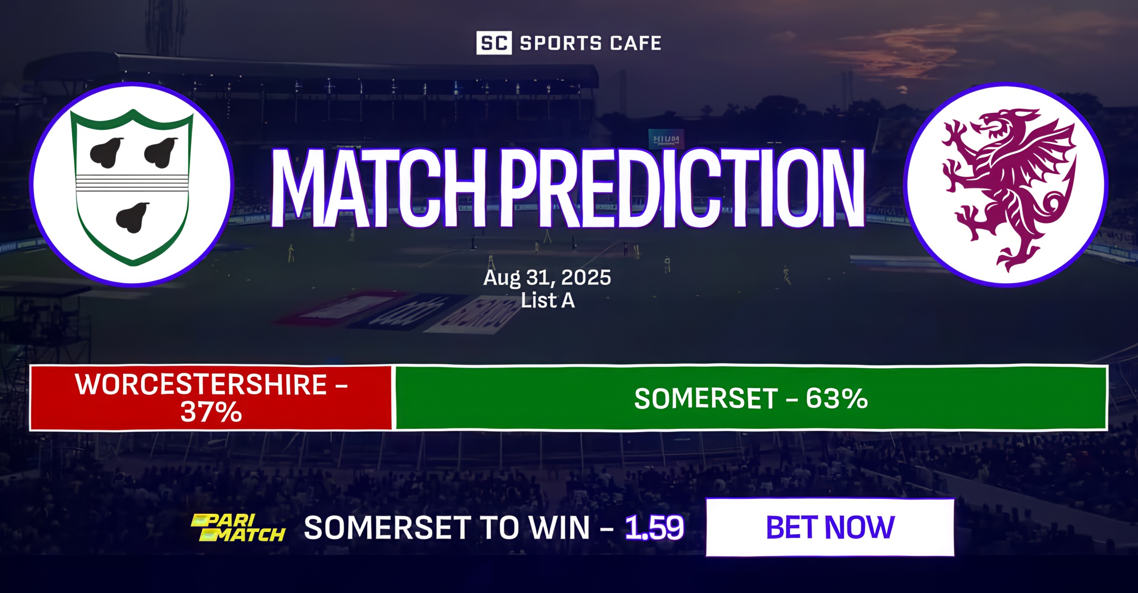 Worcestershire vs Somerset