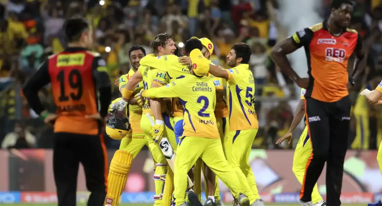 CSK defeated SRH in the Finals by 8 Wickets.