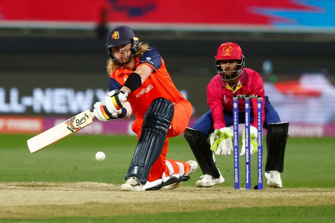 Netherlands pulled off a three-wicket victory against the UAE by the skin of their teeth