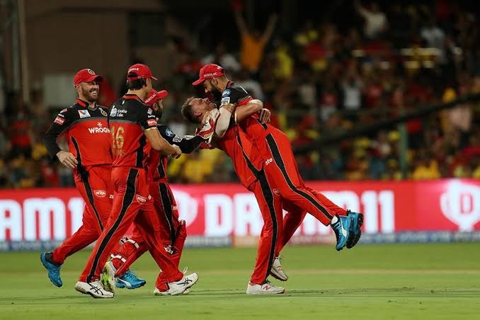 RCB are top of the table
