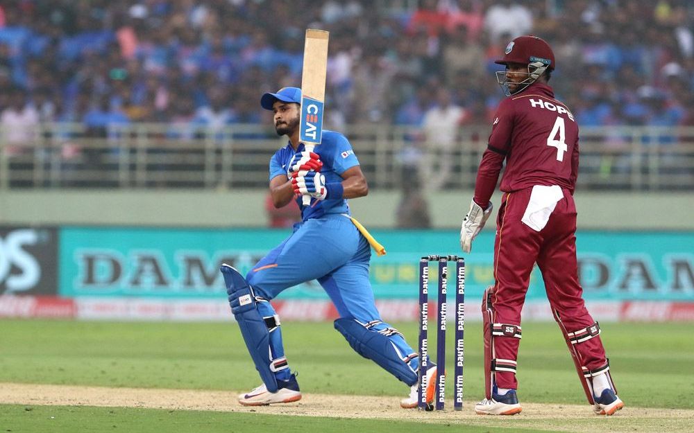 Shreyas Iyer was left out of the team for the first T20I against WI