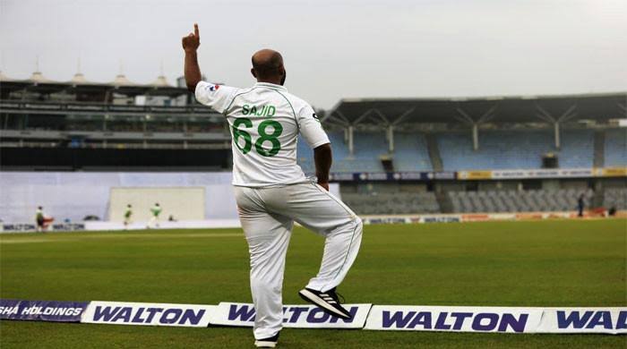 I have been doing it since school, Pakistan cricketer Sajid Khan denies copying Shikhar Dhawan's ‘thigh-five?celebration