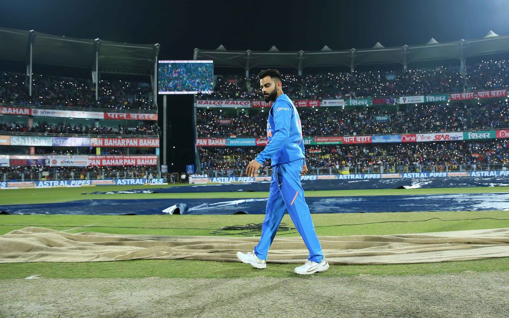 A seemingly innocuous Virat Kohli moment has come under the spotlight leading to wild accusations on the batsman 