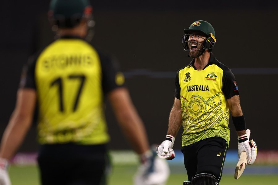 Glenn Maxwell was dismissed on 23 runs against Sri Lanka