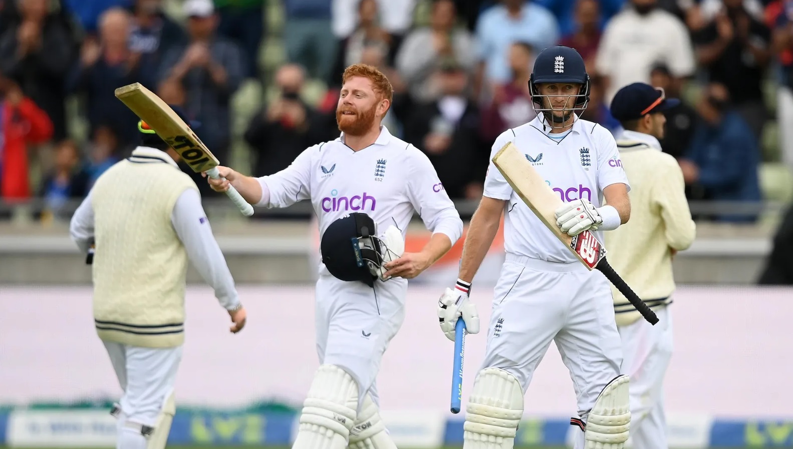 Jonny Bairstow and Joe Root starred in Edgbaston for England versus India.