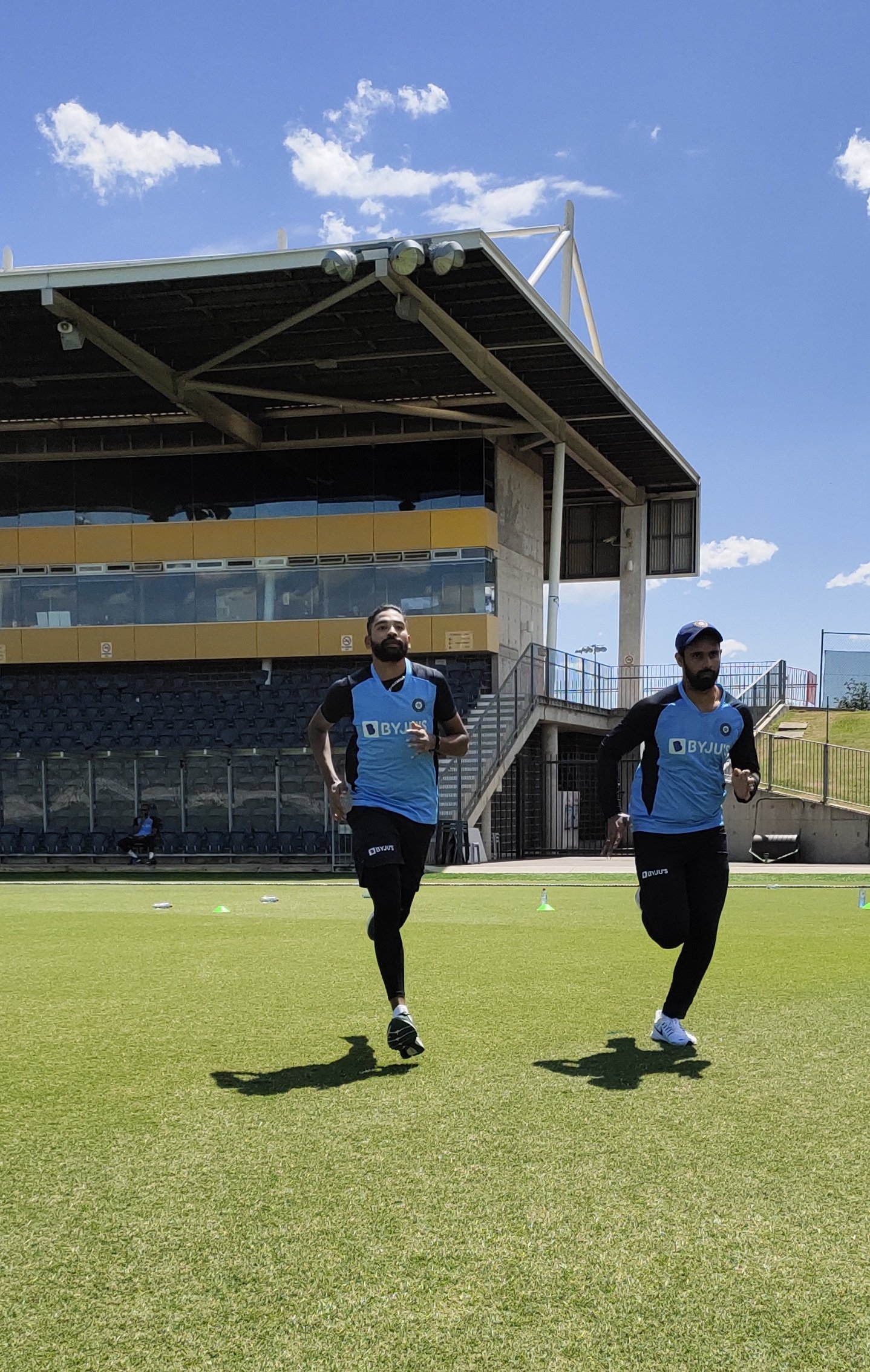 Team India have begun training in Australia