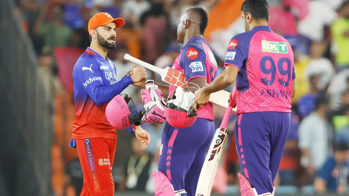 Rajasthan Royals won the Eliminator against Royal Challengers Bengaluru by 4 wickets.