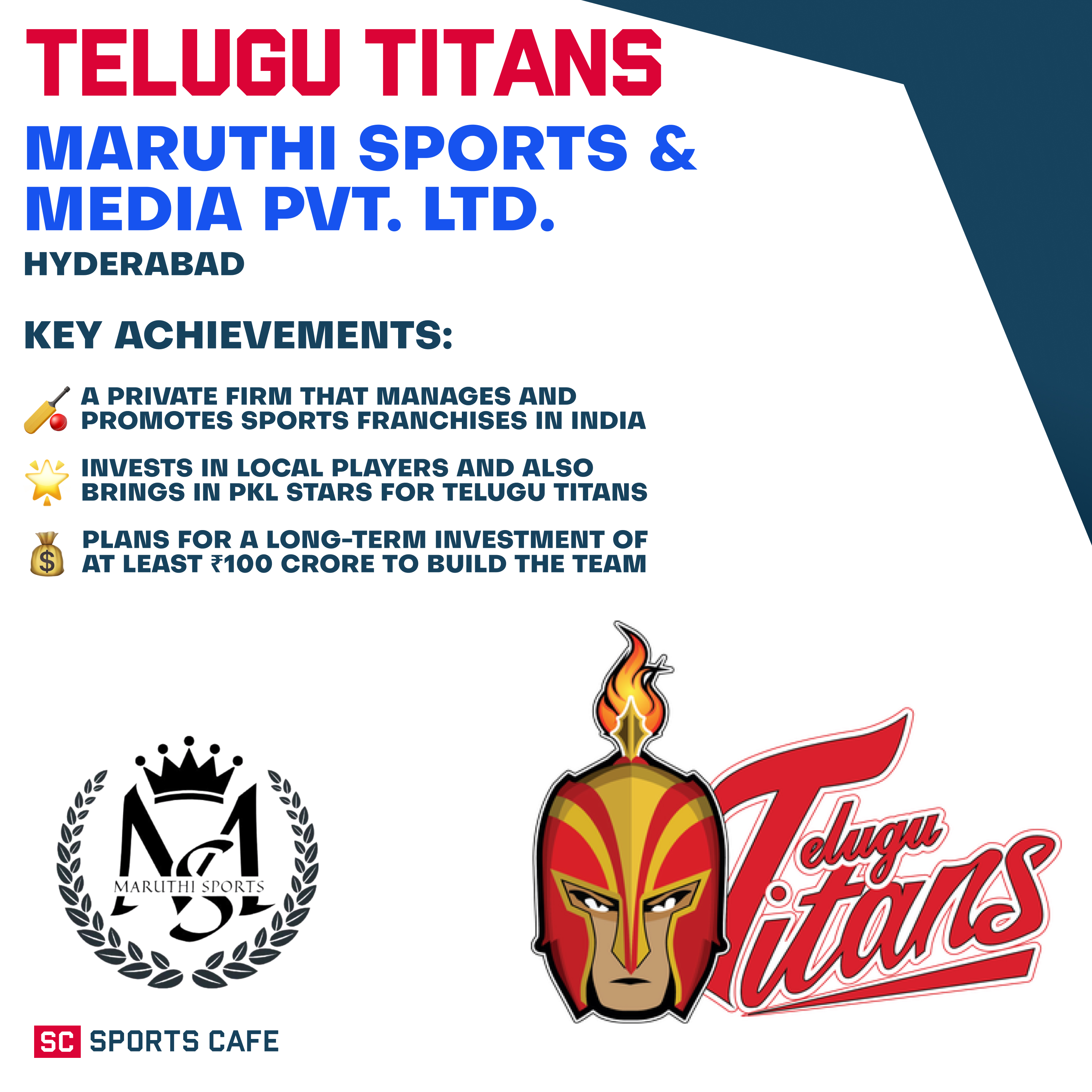 Maruthi Sports & Media Pvt. Ltd. – Telugu Titans.