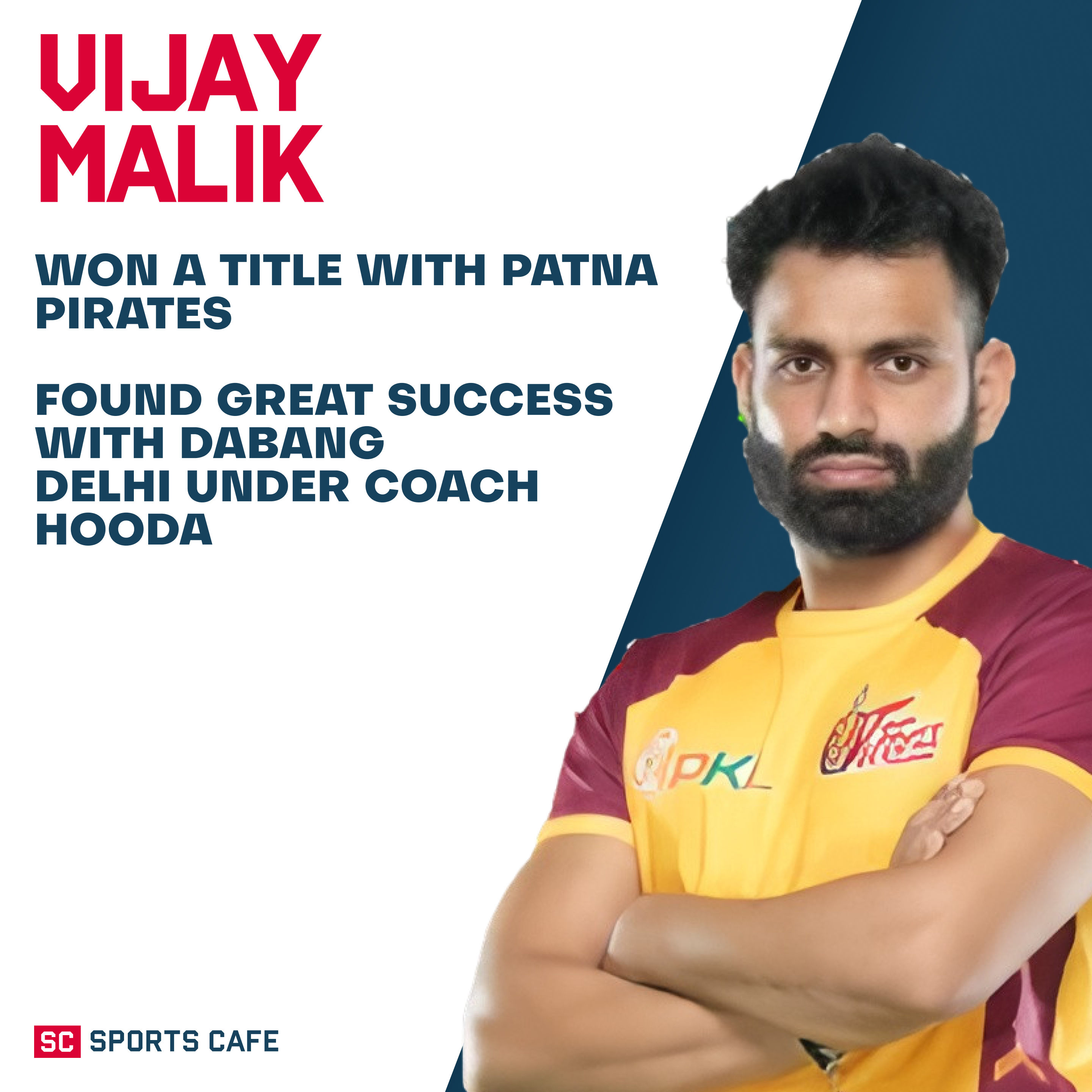 Vijay Malik Best All-Rounders in Pro Kabaddi.
