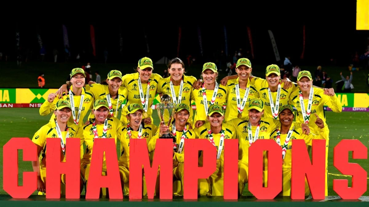  Australia won first Womens World Cup title on January 13, 1978.