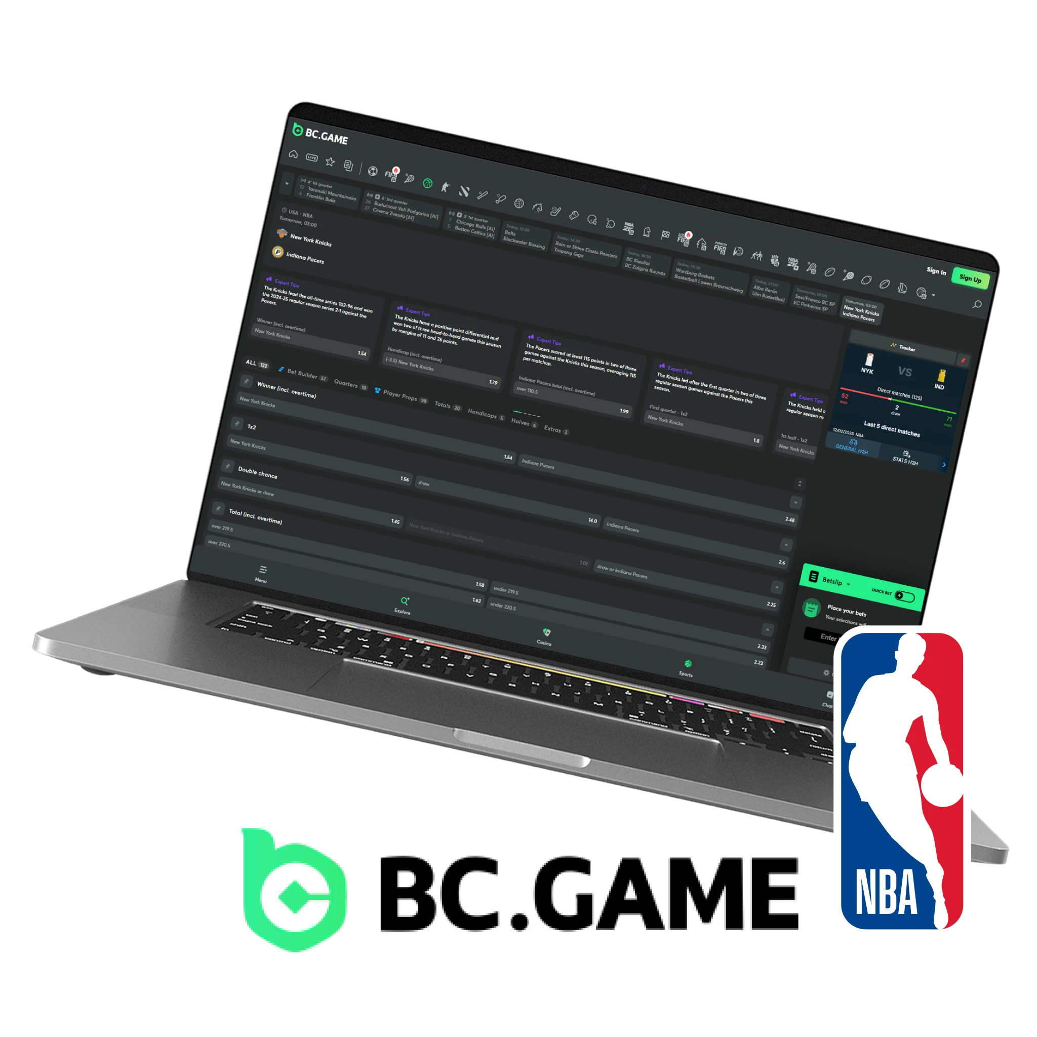BC Game betting platform is best for crypto payments.