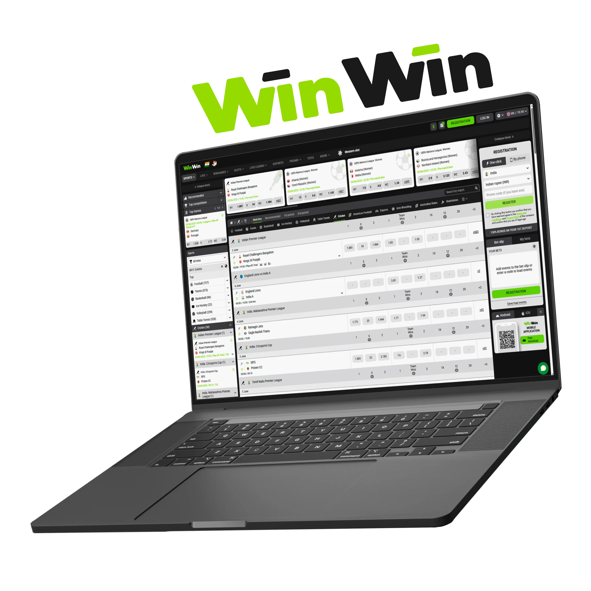 Legal Cricket Betting Site - WinWin.