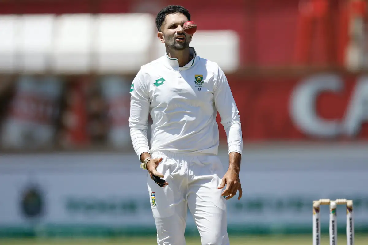 Keshav Maharaj to miss out on second Test due to groin injury, Mulder named skipper 