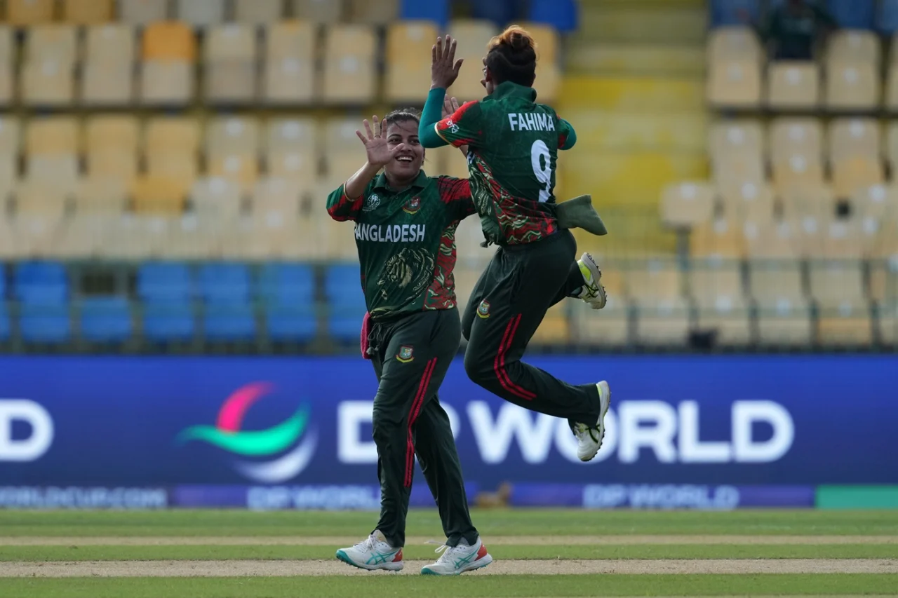 Nahida Akter was the pick of Bangladesh's bowlers in their Women's World Cup 2025 oepenr against Pakistan in Colombo on October 2