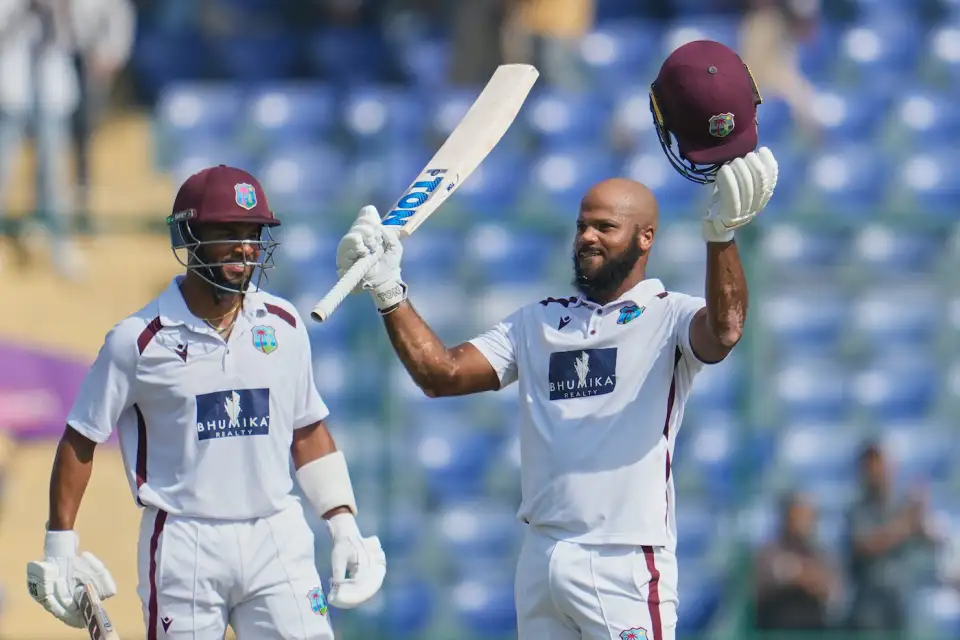 Shai Hope and John Campbell struck tons each to drag the second Test between India and West Indies at Arun Jaitley Stadium in Delhi to Day 5