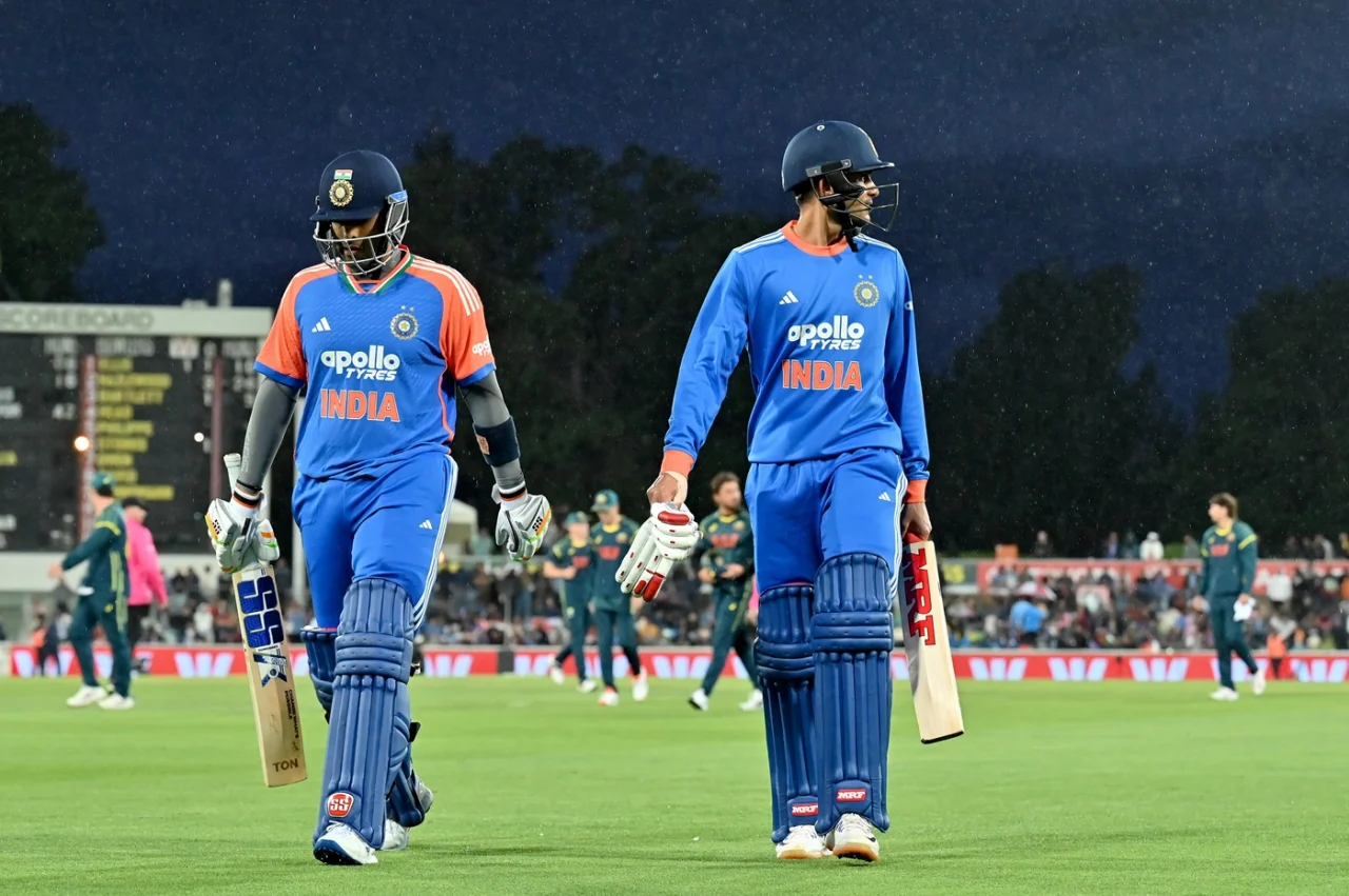 Suryakumar Yadav and Shubman Gill had blazed 65 runs together in just 35 balls when rain washed off the first T20I between Australia and India in Canberra