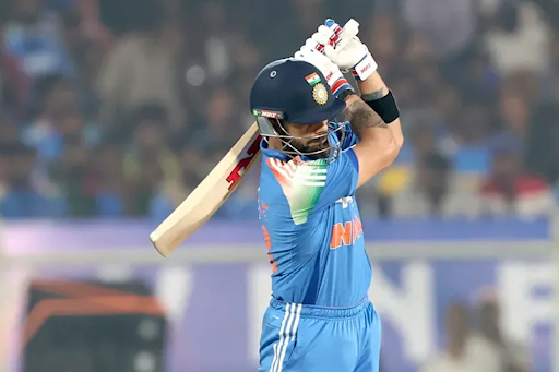 Virat Kohli played some extraordinary shots during his unbeaten 65 against South Africa in Vizag in the third ODI