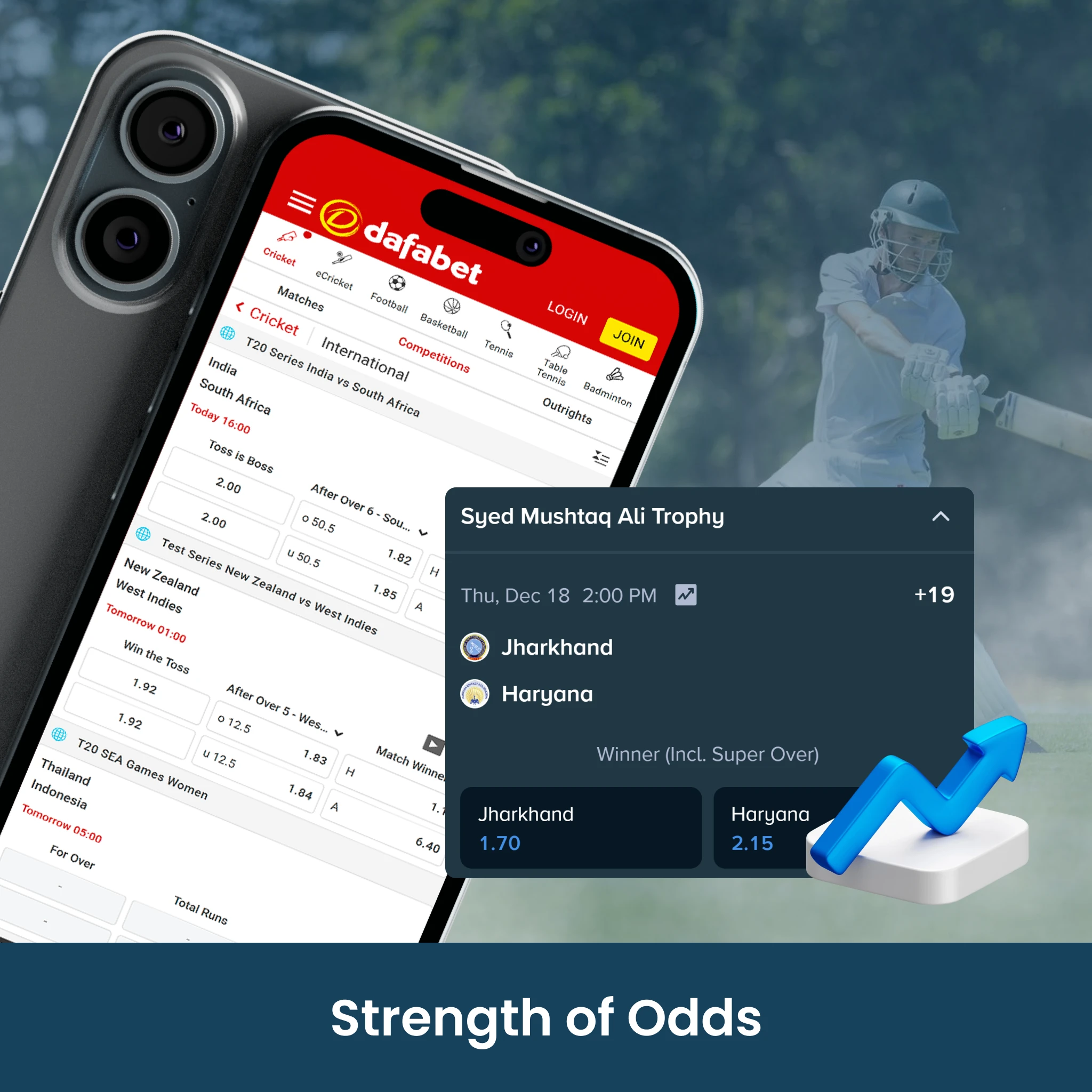 We compared odds across all iOS platforms during peak cricket hours.