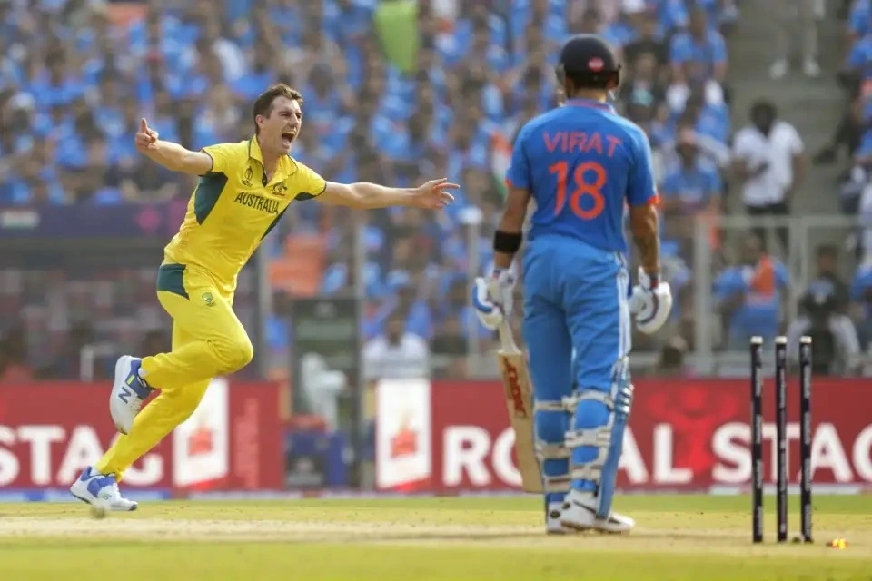 Kohli, who had the best World Cup campaign, got dismissed after scoring 54 runs.