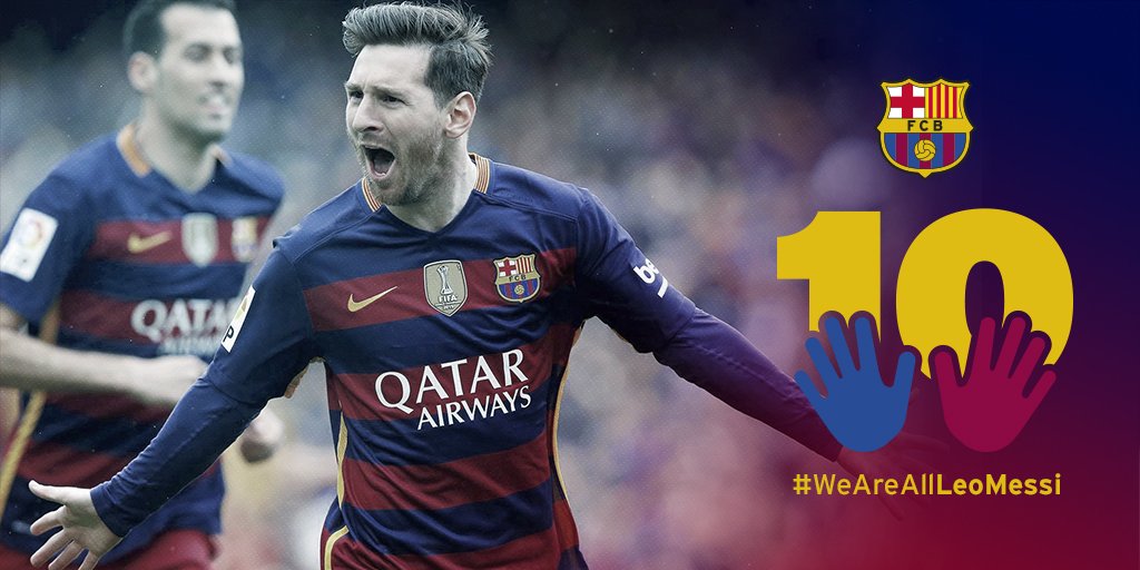 Twitter tears into Barcelona’s #WeAreAllLeoMessi campaign