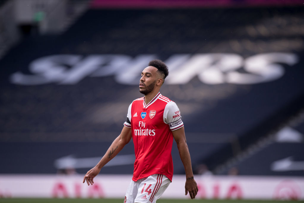 Goal is to get Arsenal back to playing Champions League football again, admits Pierre-Emerick Aubameyang
