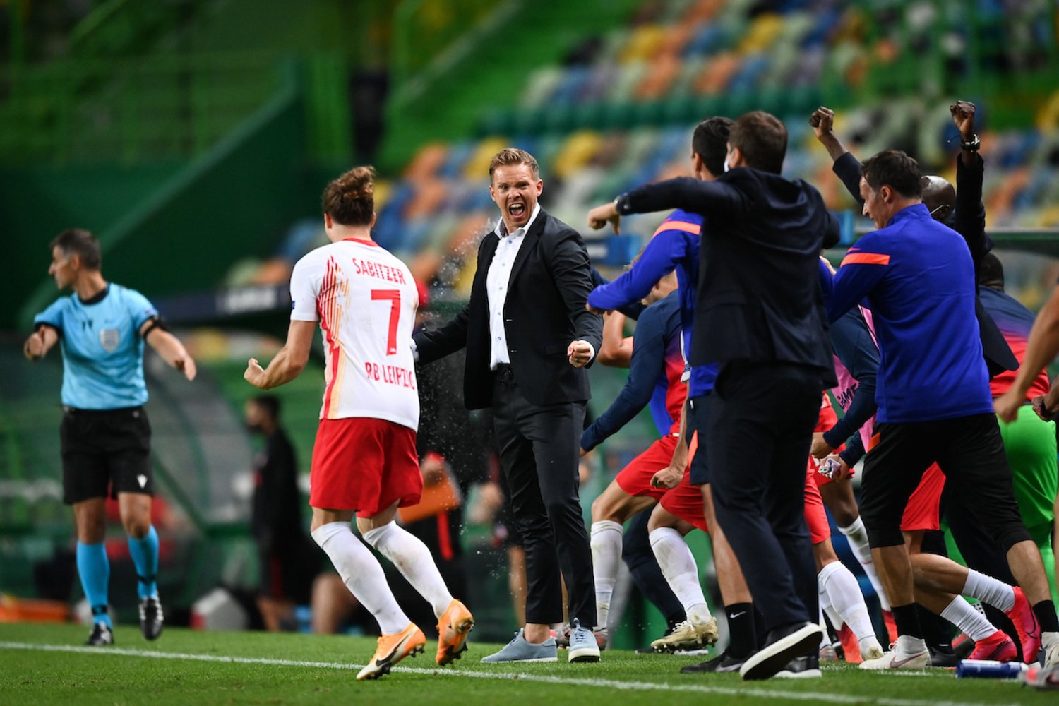 RB Leipzig face PSG in the semi-finals of the Champions League