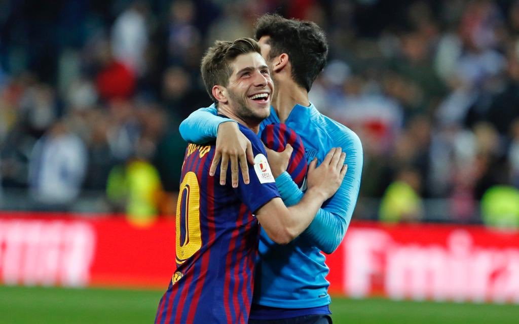 Sergi Roberto has been ruled out until the new year