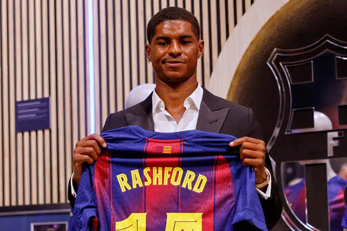 Marcus Rashford Joins Barcelona on Loan, Bids Classy Farewell to Manchester United