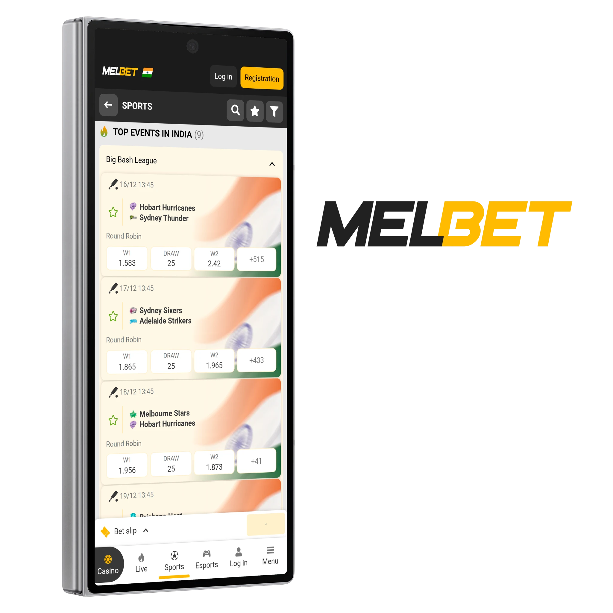 Melbet APK for wide banking options and strong cricket tools.
