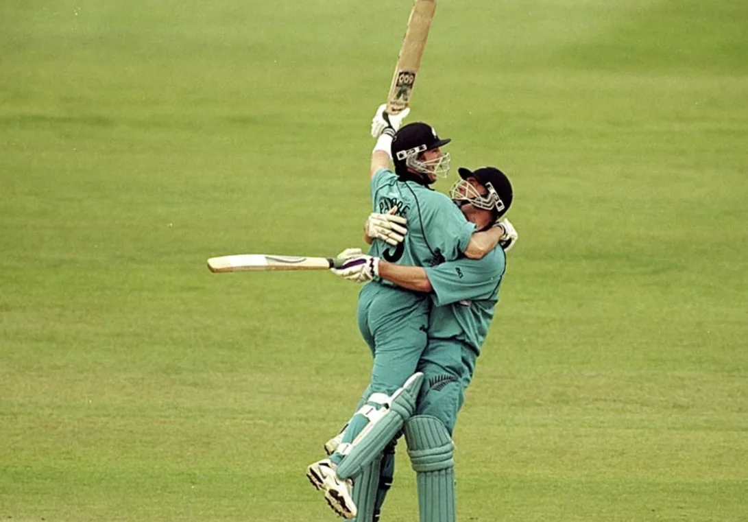 New Zealand defeated India by 5 wickets.